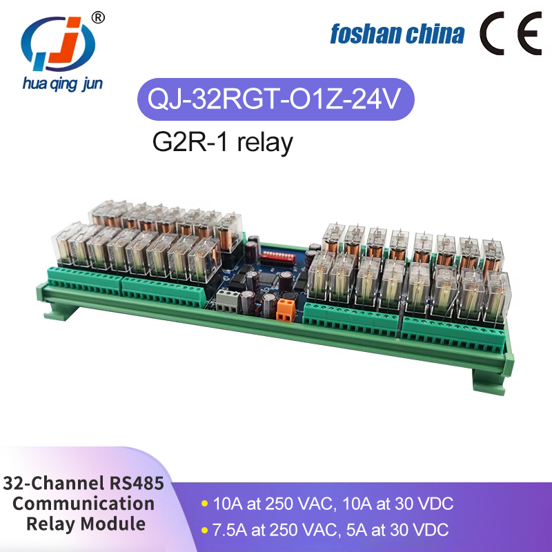 Relay Module 1 Channel - Chingjun Factory Wholesale 32-Channel RS485 Communication
