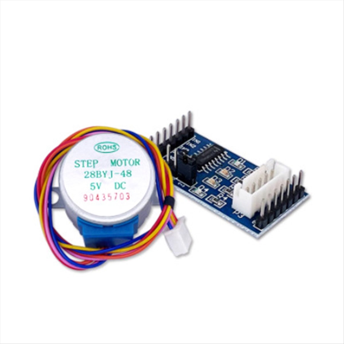 Stepper Motor 28Byj - 【Motor Parts】 28BYJ-48 Geared Stepper Motor