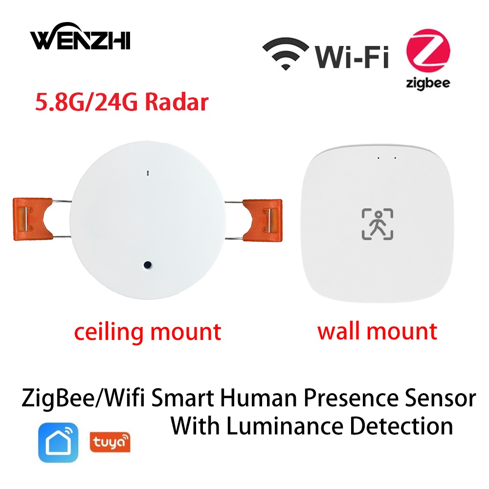ZigBee Wifi 5.8/24G MmWave Rad - Pir Motion Sensor recension och pris