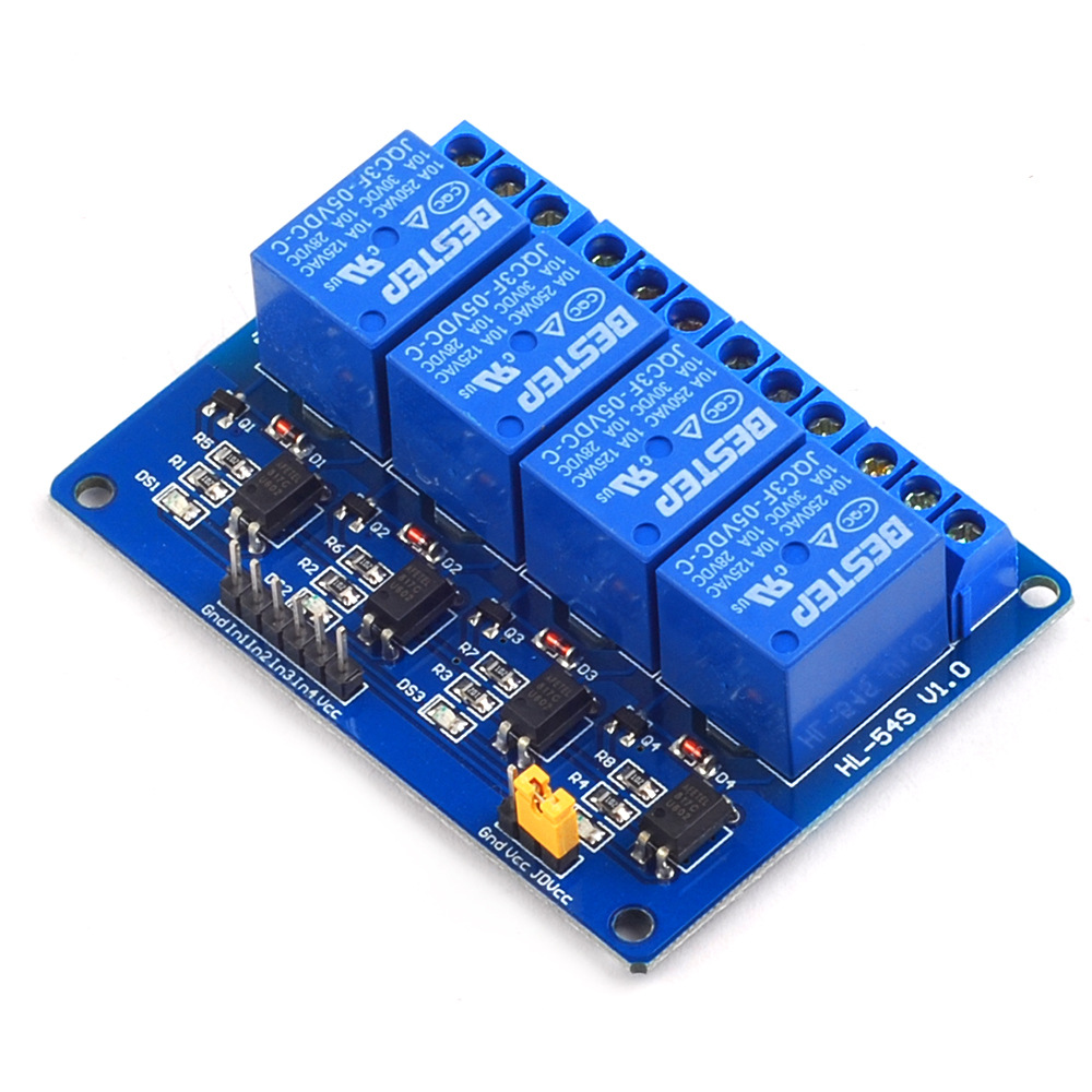 5V 4 Channel Relay Module 4-ch - Relay Module 4 Channel recension och pris