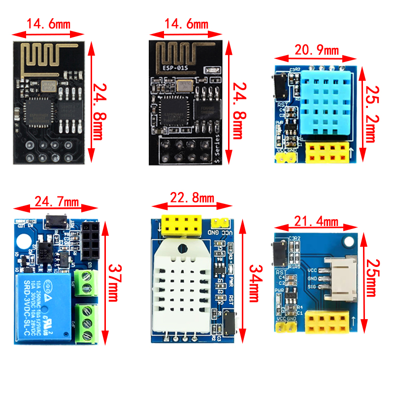 ESP8266 5V WiFi relay module D - Ds18B20 recension och pris