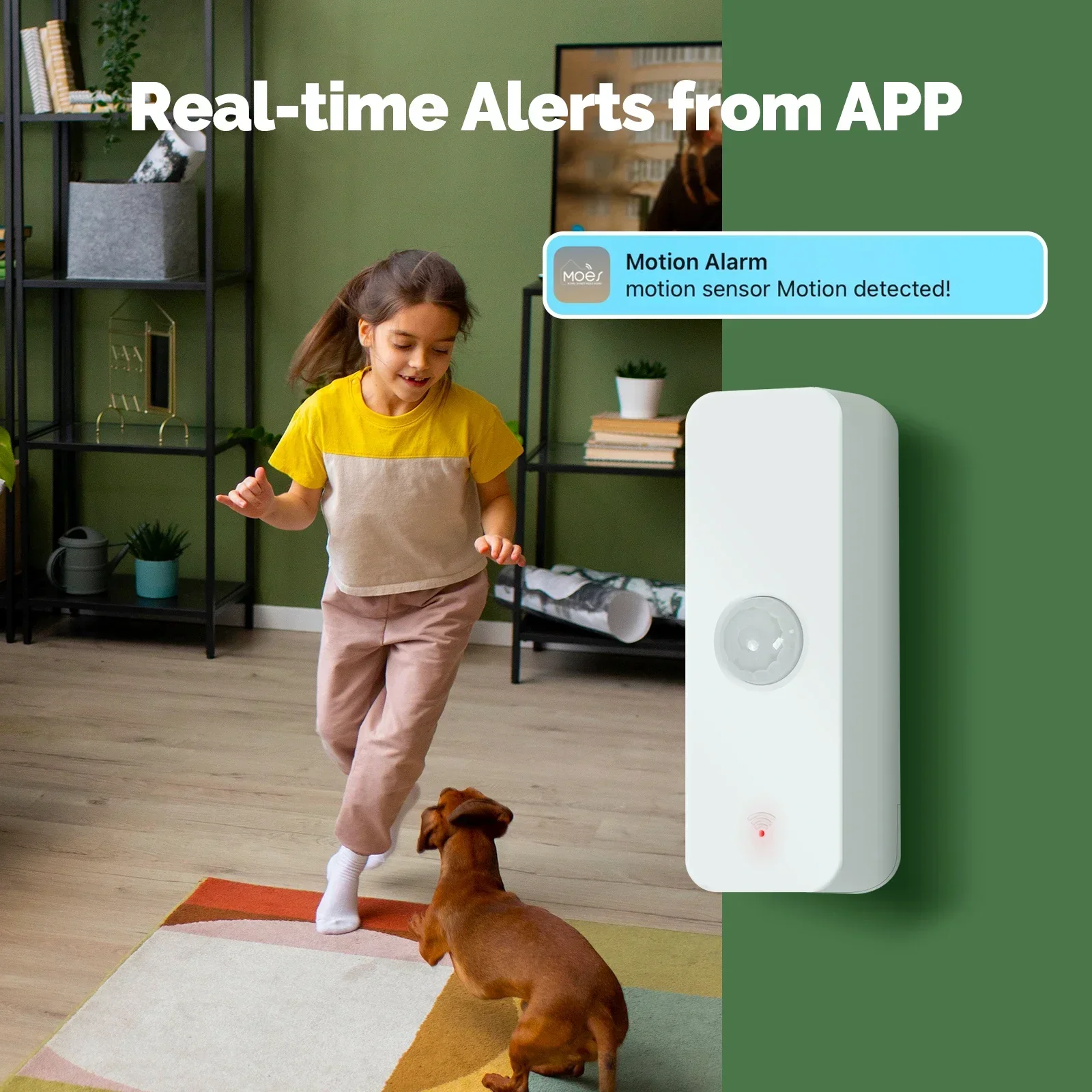 MOES Tuya WiFi/ZigBee Smart PI - Pir Motion Sensor recension och pris