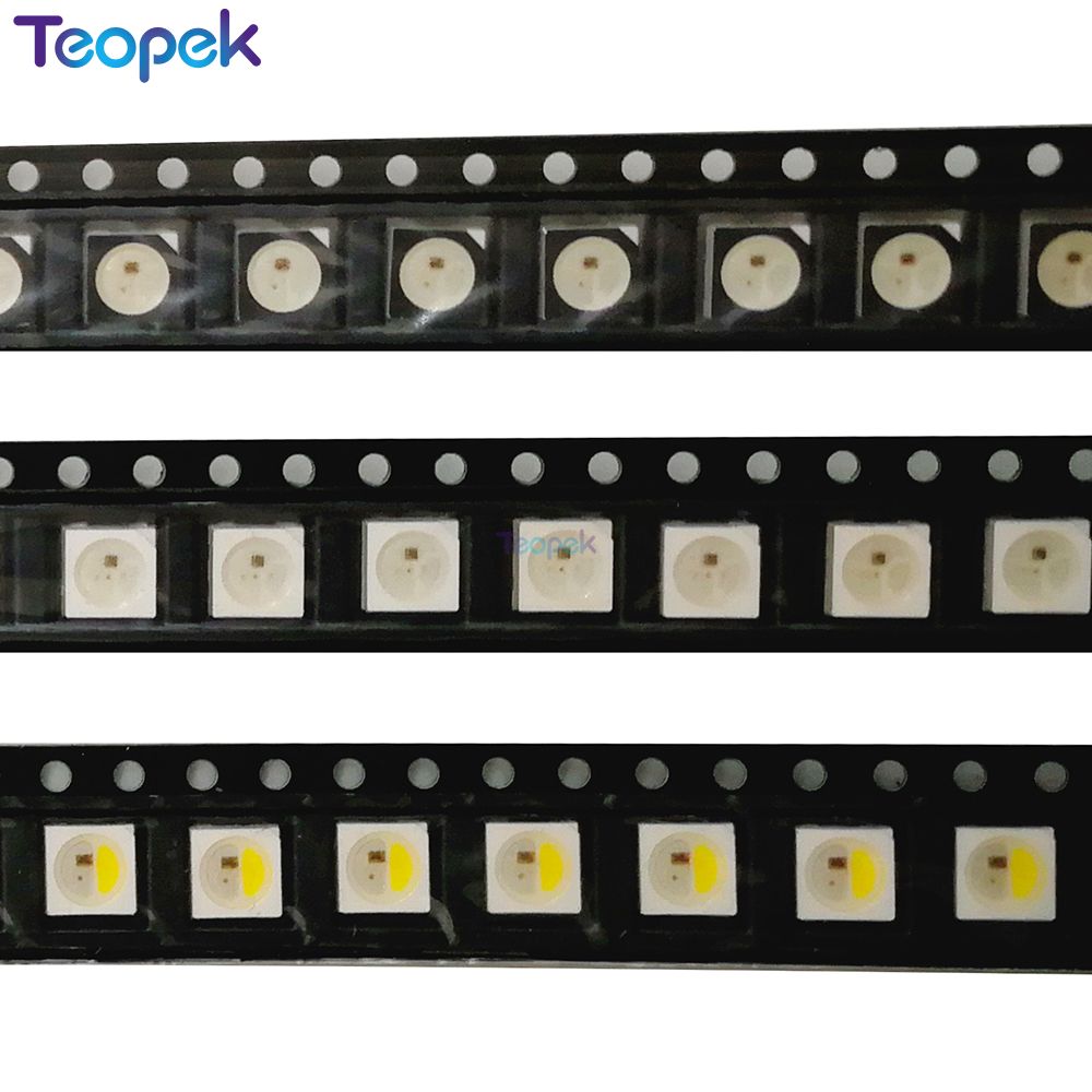 50-1000pcs WS2812B RGB LED Chi - Ws2812B Strip 5V recension och pris