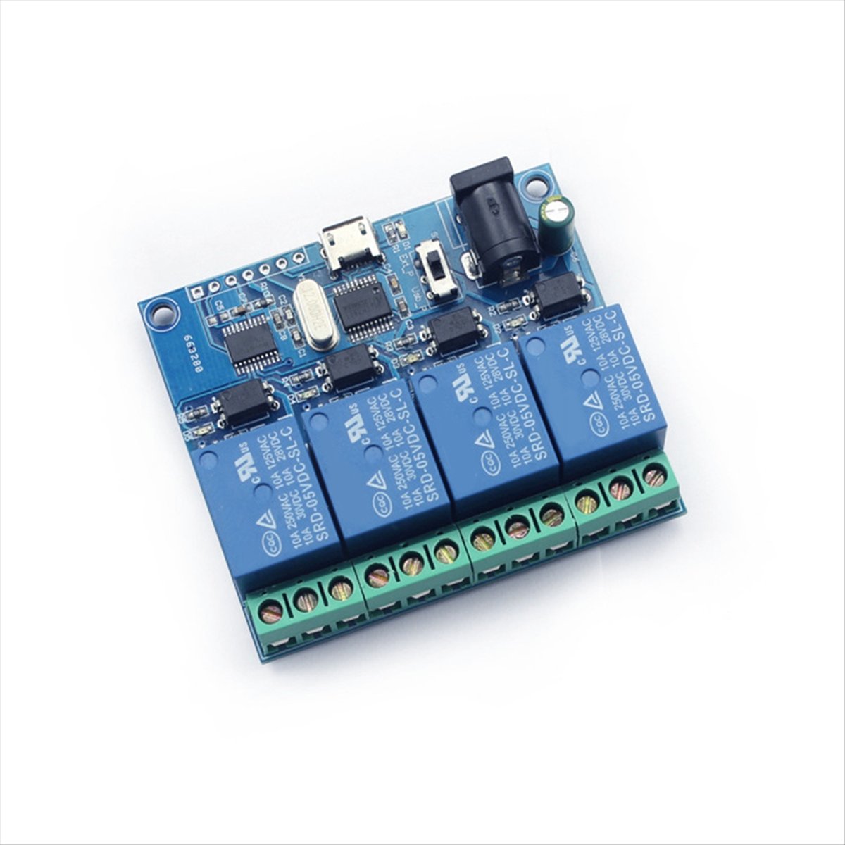 AT42 4 Channel USB Relay Modul - Relay Module 4 Channel recension och pris