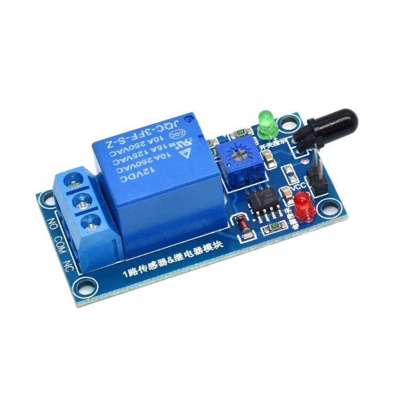 IR Infrared 1 Channel 5V 12V F - Relay Module 1 Channel recension och pris