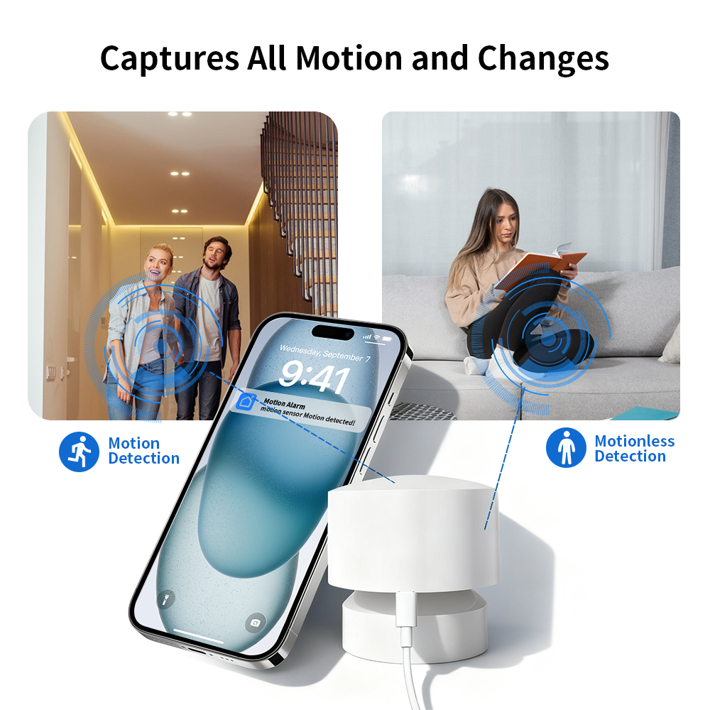 Zigbee or WiFi Smart Human Pre - Pir Motion Sensor recension och pris