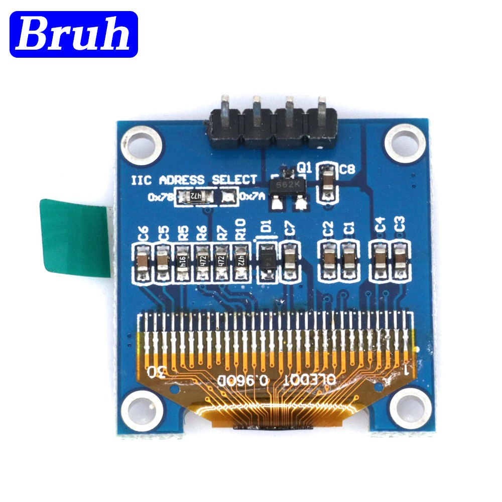 4Pin White Blue Color 0.96 inc - Oled Display 0.96 recension och pris