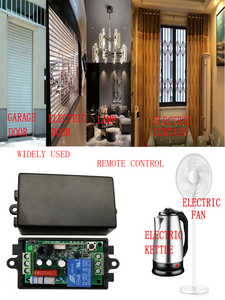 AC 220 V 1CH 1 CH Wireless RF  - Ir Remote Module recension och pris