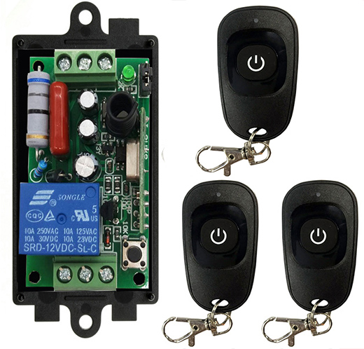 AC 220 V 1CH 1 CH Wireless RF  - Ir Remote Module recension och pris
