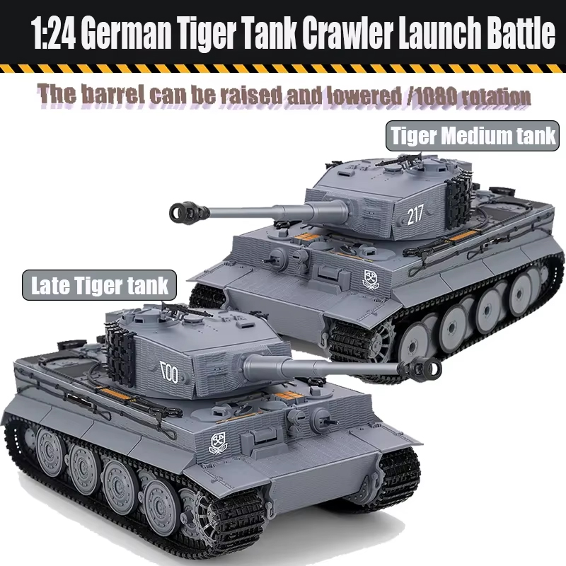 1/24 Taigen RC Battle Tank Tig - Ir Remote Module recension och pris
