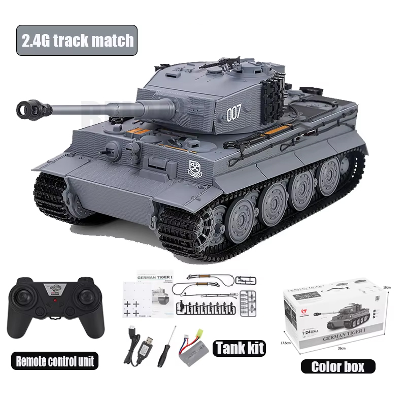 1/24 Taigen RC Battle Tank Tig - Ir Remote Module recension och pris