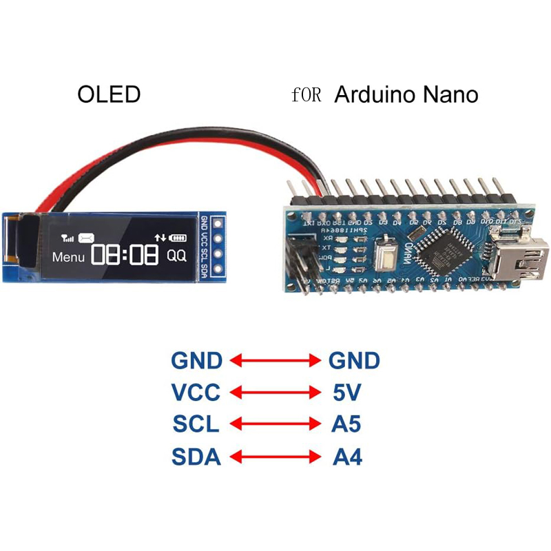 I2C OLED Display Module 0.91 I - Ssd1306 recension och pris