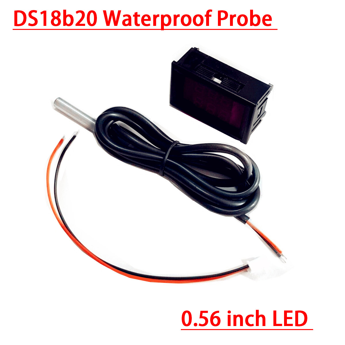 DC 12V 24V DS18b20 LED Digital - Ds18B20 recension och pris
