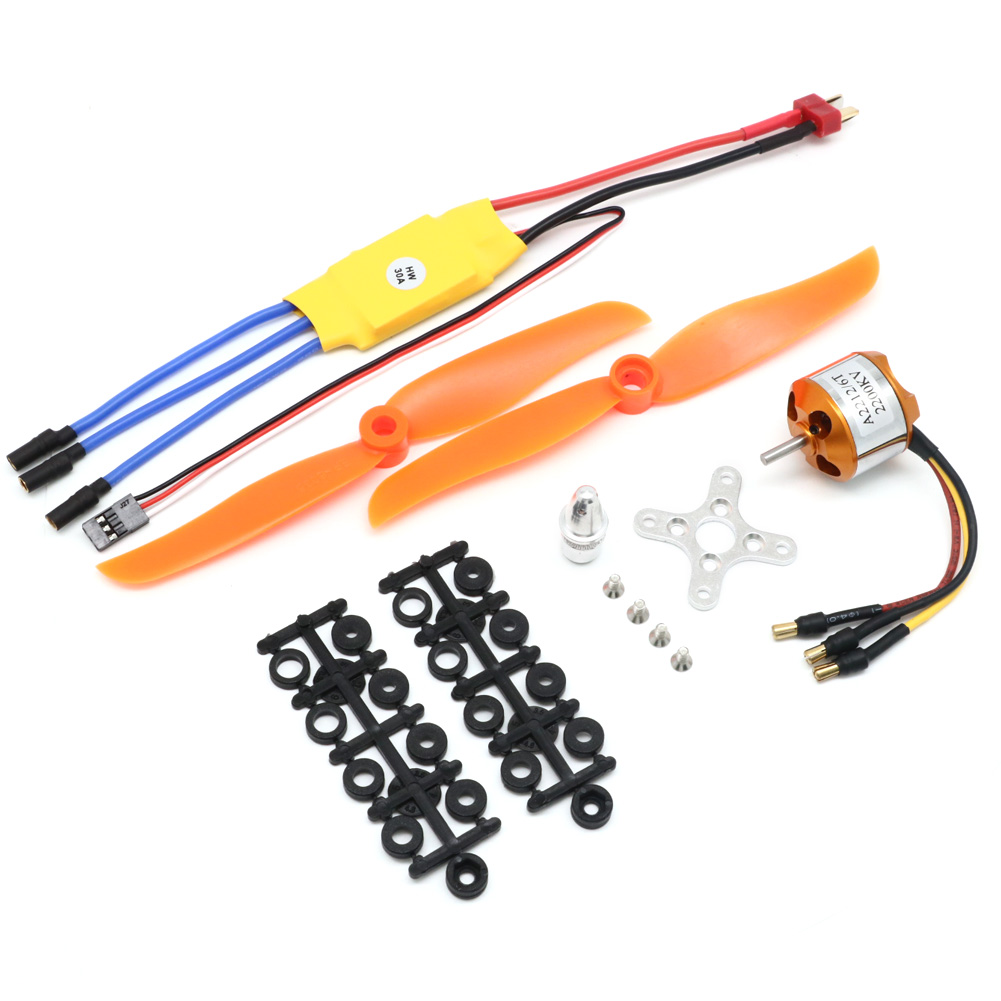 A2212 2212 2200KV Brushless Mo - Servo Sg90 recension och pris