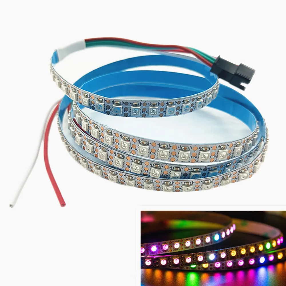 1m/2m SK6812 WS2812B 60/144 Pi - Ws2812B Strip 5V recension och pris