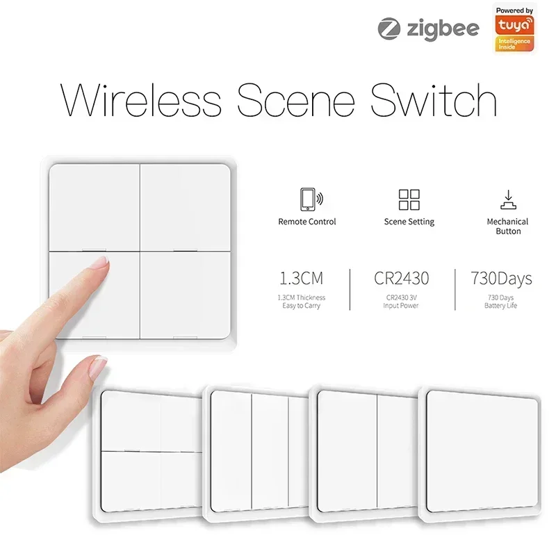 ZigBee Wireless 4 Gang 12 Scen - Relay Module 1 Channel recension och pris