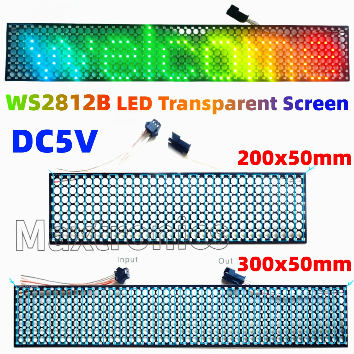 WS2812B LED Transparent Screen - Ws2812B recension och pris