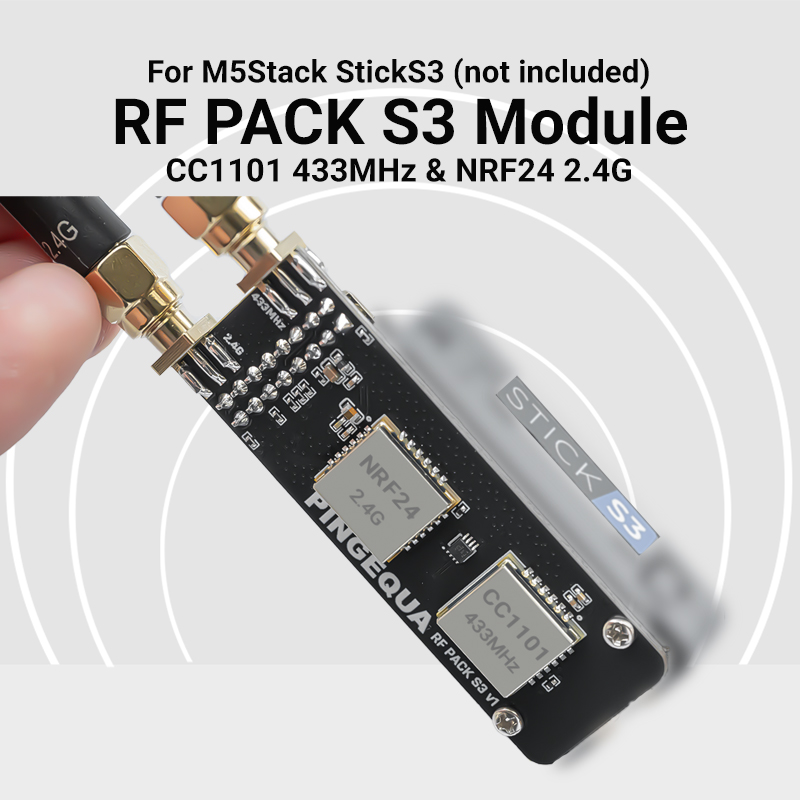 M5Stack StickS3 Dual-Band Modu - Nrf24L01 recension och pris