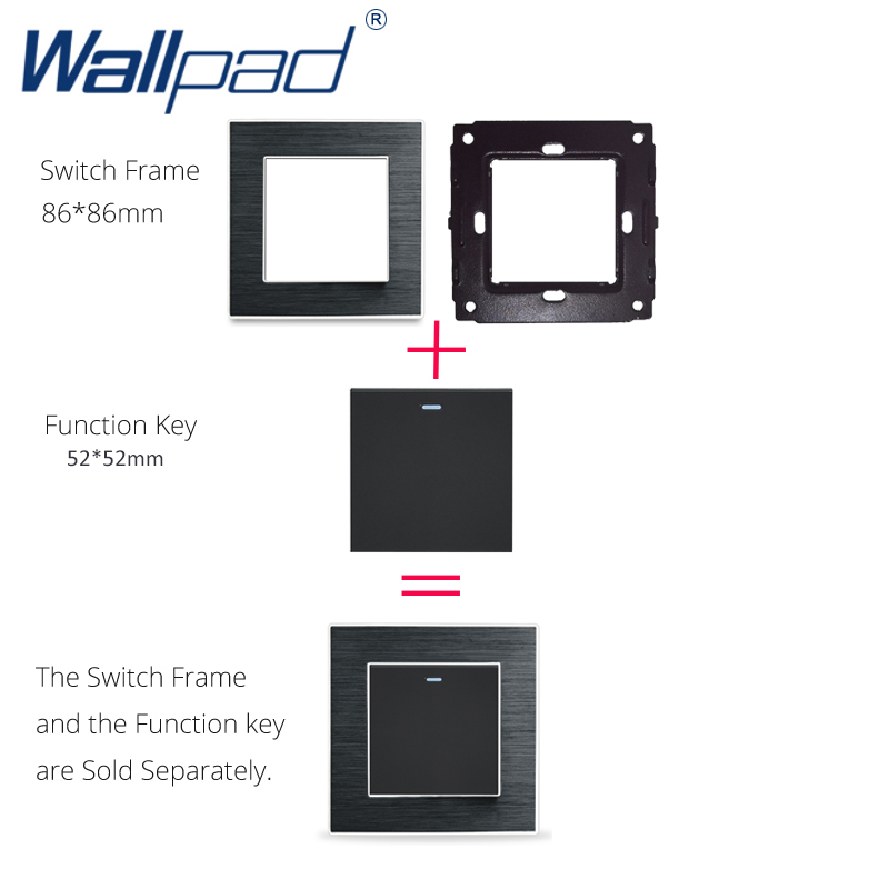 Wallpad 1 2 3 4 Gang 1 2 Way R - Relay Module 1 Channel recension och pris