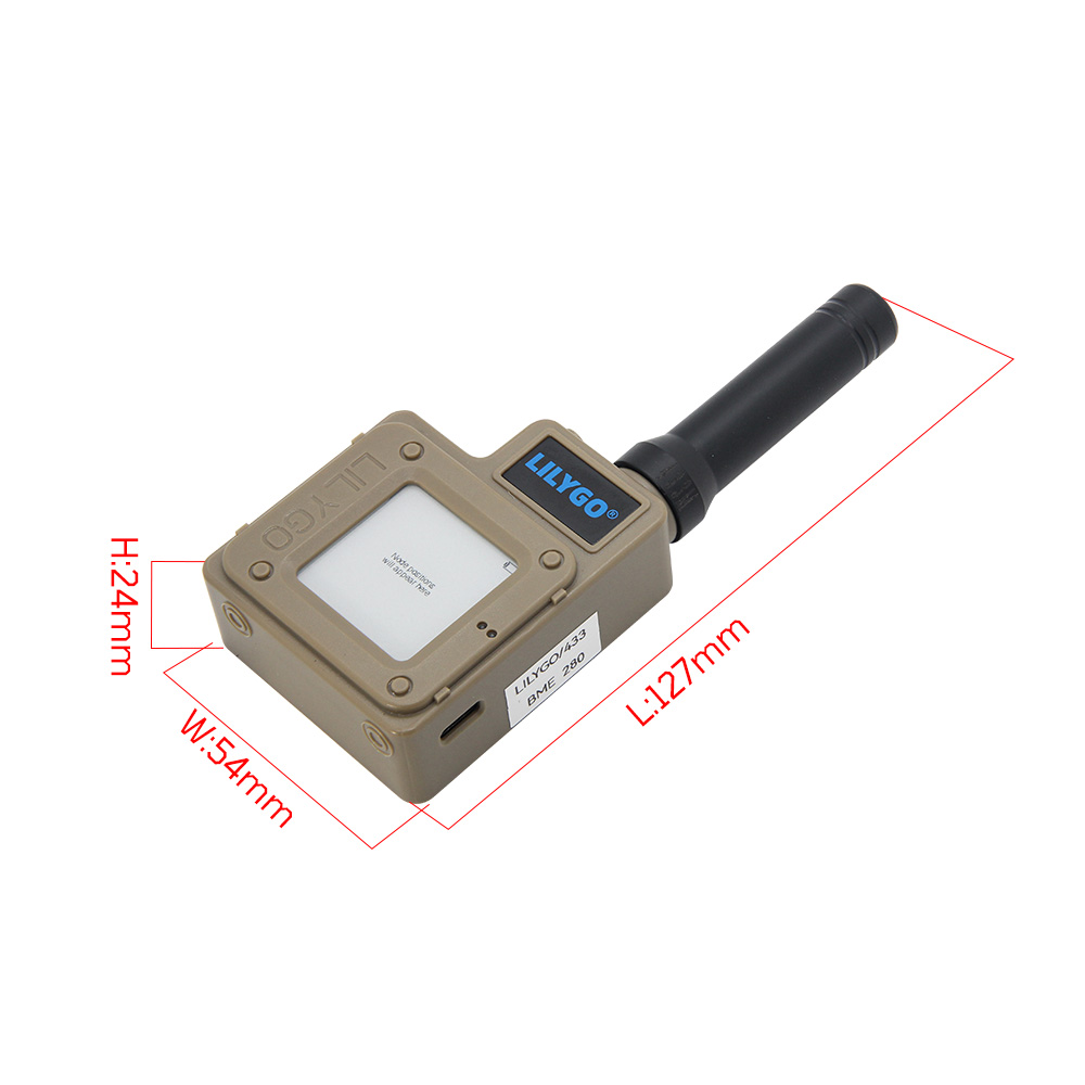 LILYGO TTGO T-Echo NRF52840 Lo - Bme280 recension och pris