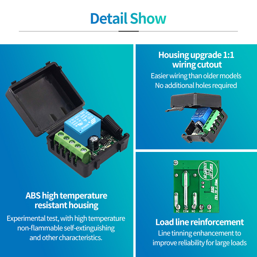 433MHz DIY Wireless Switch DC1 - Ir Remote Module recension och pris
