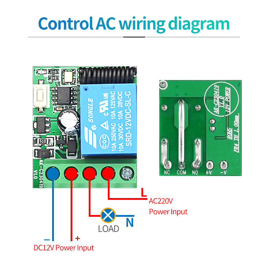 433MHz DIY Wireless Switch DC1 - Ir Remote Module recension och pris