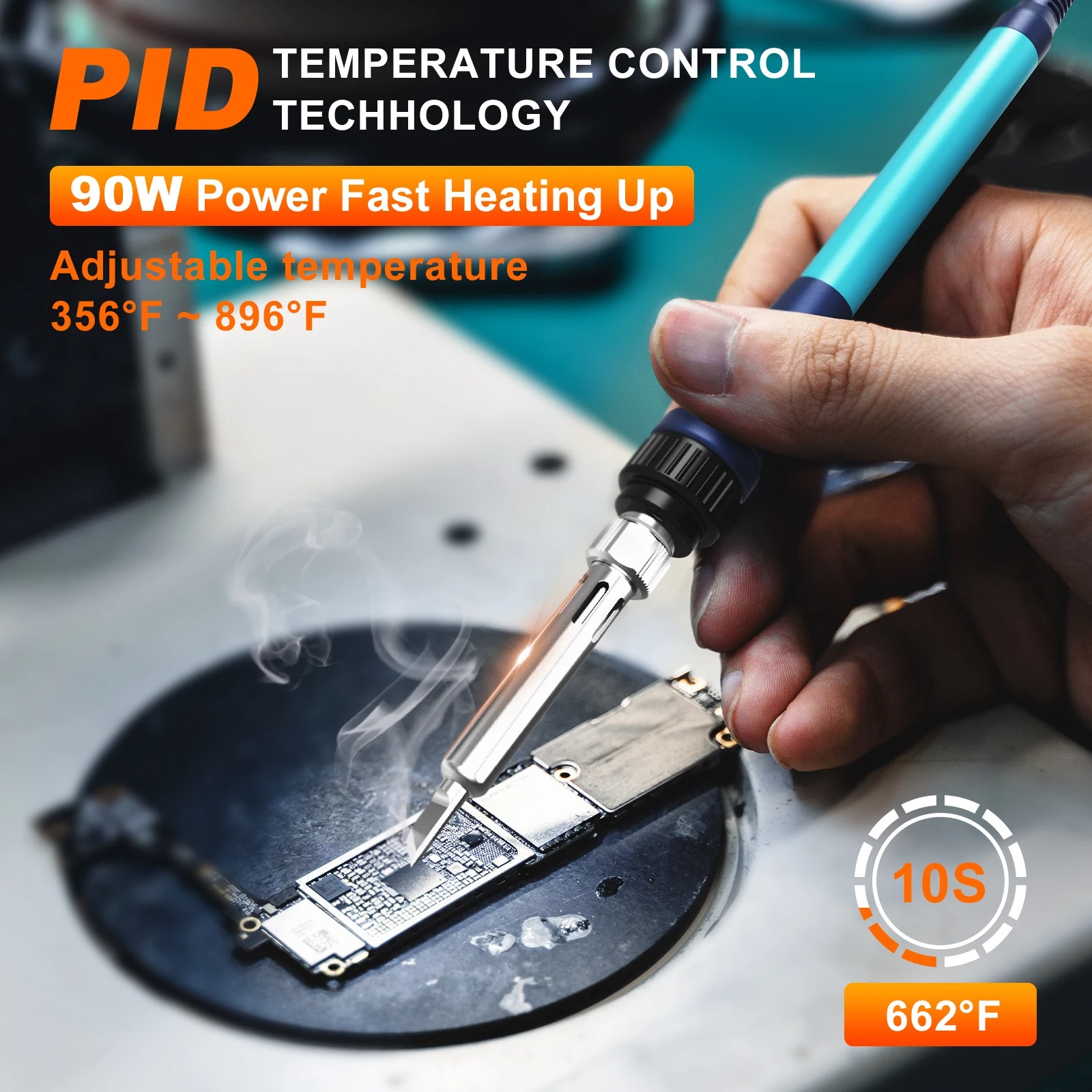 Bakon BK969 90W Soldering Stat - Soldering Iron Temperature Probe recension och pris