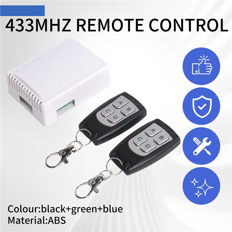 BHTS-Universal Wireless Remote - Relay Module 4 Channel recension och pris