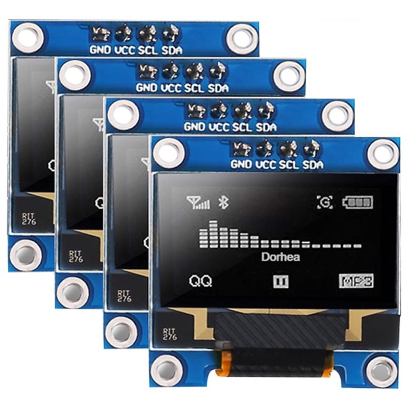 A37T-4Pcs 0.96 Inch OLED Displ - Oled Display 0.96 recension och pris