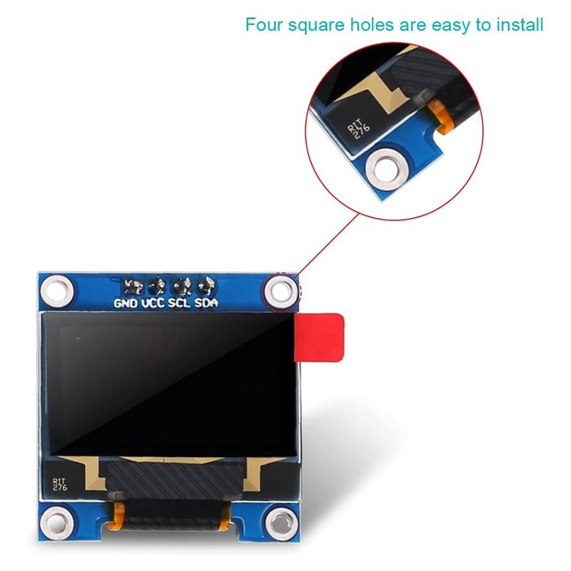 A37T-4Pcs 0.96 Inch OLED Displ - Oled Display 0.96 recension och pris