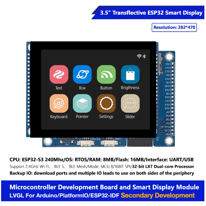 3.5 Inch Transflective TFT LCD - Ssd1306 recension och pris